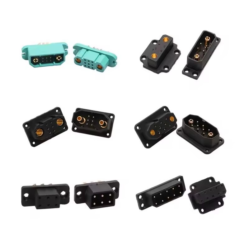2 คู่ Servo Quick Release Plug ชายหญิง 9 + 2 MPX Connector VTOL Pro JX4 JX6 JX8 JX9 JX18 MX-10 สําหร