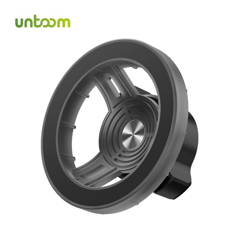Untoom ฐานแม่เหล็กโทรศัพท์สําหรับ MagSafe 17 มม. Ball Joint Socket Universal ที่วางโทรศัพท์ในรถยนต์อุปกรณ์เสริมสําหรับ iPhone Samsung