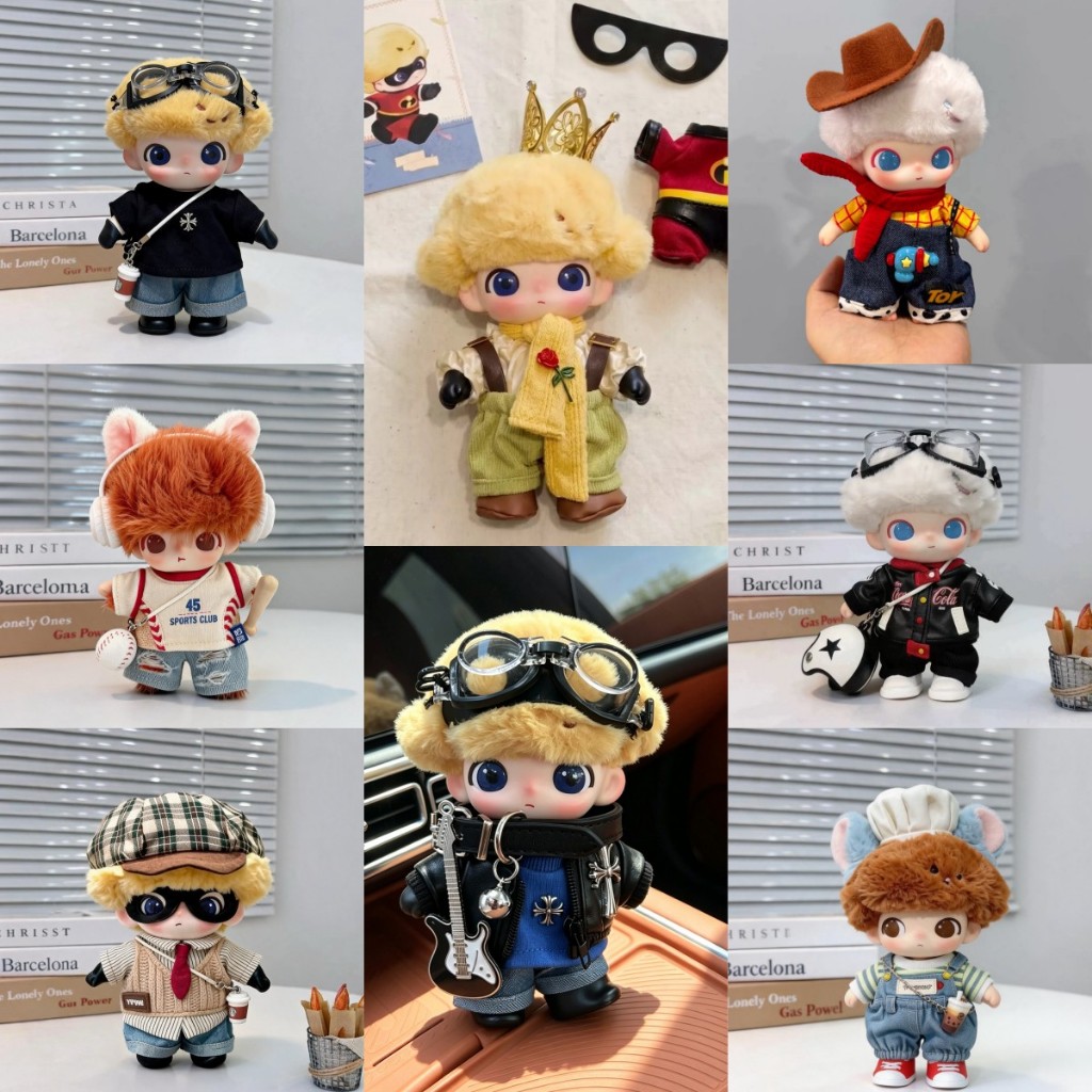 Dimoo Toy Story เสื้อผ้าเด็ก Pixar Joint Clothes Strawberry Bear Woody Xiaomi Panda Meimei เสื้อผ้าเด็กอุปกรณ์เสริม
