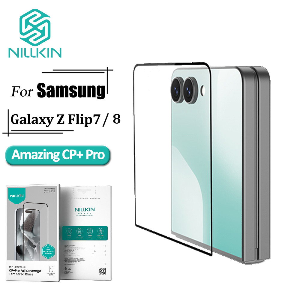 NILLKIN CP + Pro Series กระจกนิรภัยหน้าจอสําหรับ Samsung Galaxy Z Flip7 / Flip 8 9H Anti Explosion Screen Protector