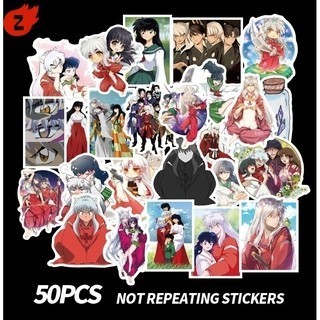 Clearance Sale สติ๊กเกอร์ Inuyasha 10pack ~ 50 ชิ้น/เซ็ต DIY สติ๊กเกอร์กราฟฟิตี้กันน้ํา