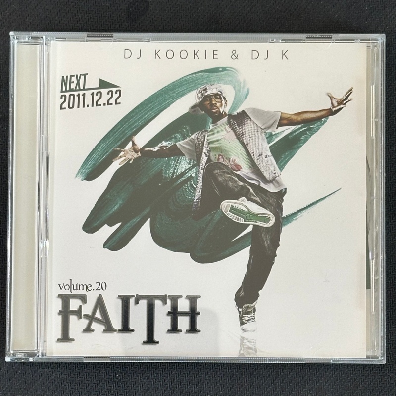 DJ Kookie & DJ K - FAITH Volume.20 CD Mix 2011 Japan Press With OBI SIKK-020 NM