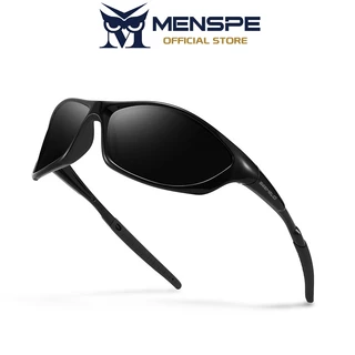 MENSPE แว่นกันแดดขับรถกลางแจ้ง Unisex TAC โพลาไรซ์ป้องกันทรายยืดหยุ่นสีการออกแบบ UV400 แว่นตาวิ่งขี่