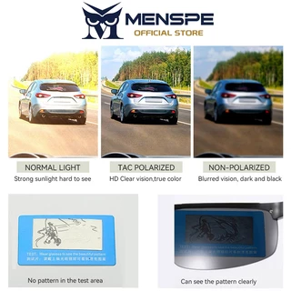 MENSPE แว่นกันแดดขับรถกลางแจ้ง Unisex TAC โพลาไรซ์ป้องกันทรายยืดหยุ่นสีการออกแบบ UV400 แว่นตาวิ่งขี่