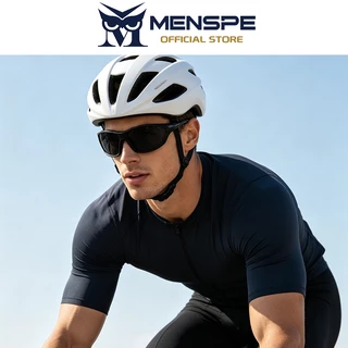 MENSPE แว่นกันแดดขับรถกลางแจ้ง Unisex TAC โพลาไรซ์ป้องกันทรายยืดหยุ่นสีการออกแบบ UV400 แว่นตาวิ่งขี่