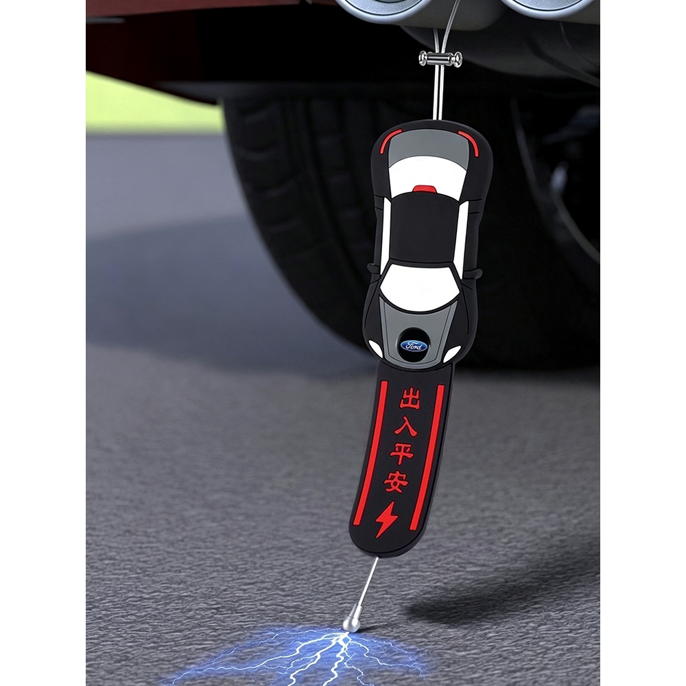 ตกแต่งรถStatic Discharge Strip FitสําหรับFord Fiesta Mondeo Ranger Everest Kuga