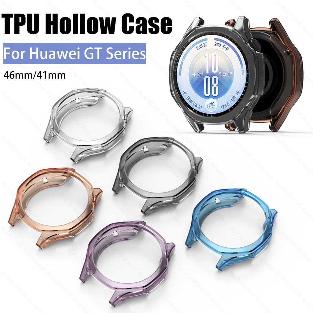 สําหรับ Huawei นาฬิกา GT 7 6 Pro กรณี Candy โปร่งใส TPU Protector กรอบกันชนสําหรับ Huawei สมาร์ทนาฬิกา gt7 gt6 Pro GT 7Pro 6Pro 46 มม.41 มม.42 มม.อุปกรณ์เสริม