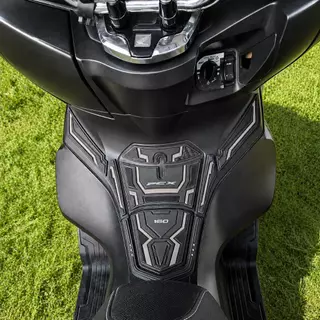 2021-2024 PCX160 ยางฝาถังน้ํามันเชื้อเพลิงฟิล์มป้องกันวัสดุยางสติกเกอร์รถจักรยานยนต์ที่ทนต่อการสึกหรอกันน้ํา