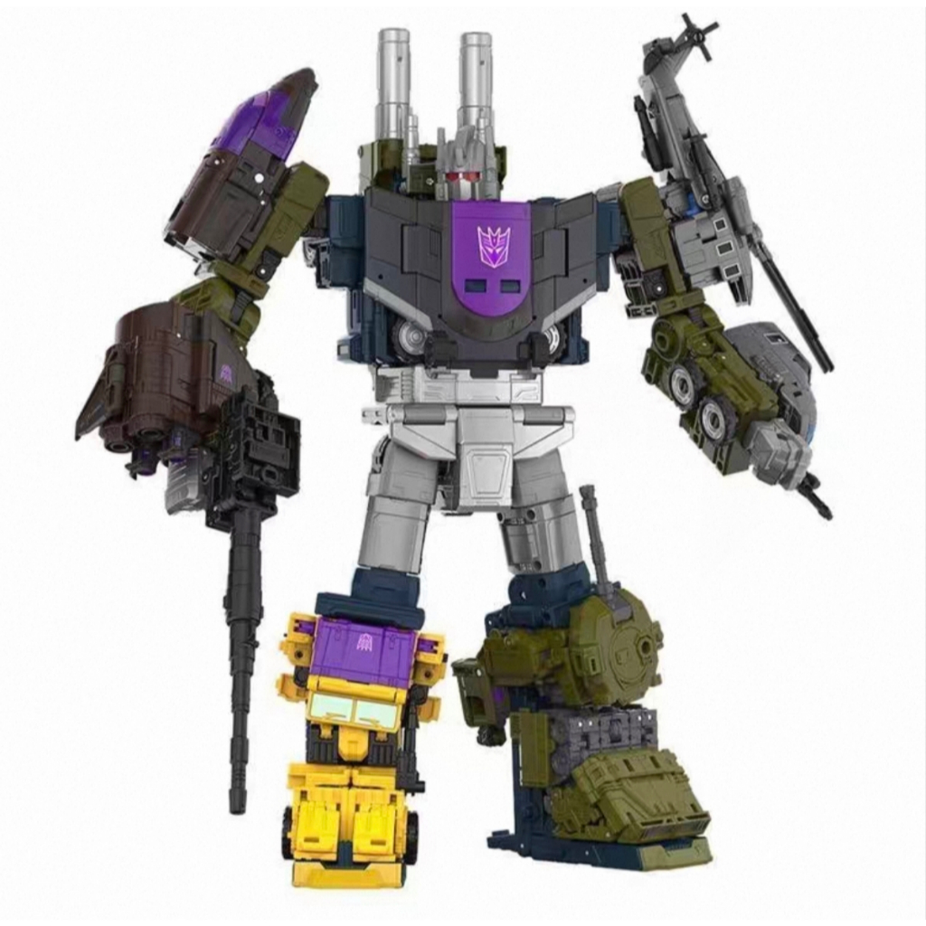Hasbro Transformers Age of The Primes Combaticons Bruticus Set Onslught,Vortex,Swindle,Brawl,Blast O
