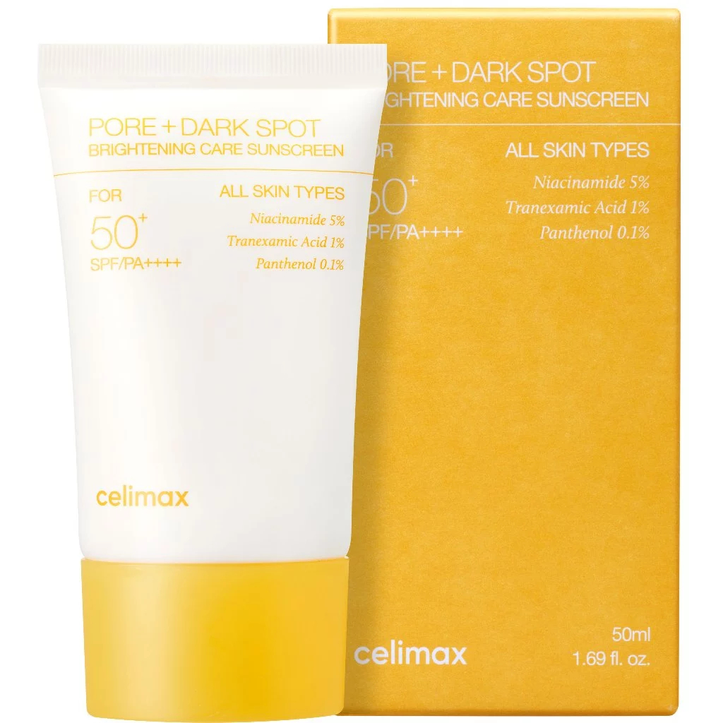 Celimax PORE+DARK SPOT BRIGHTENING SUNSCREEN 50ml