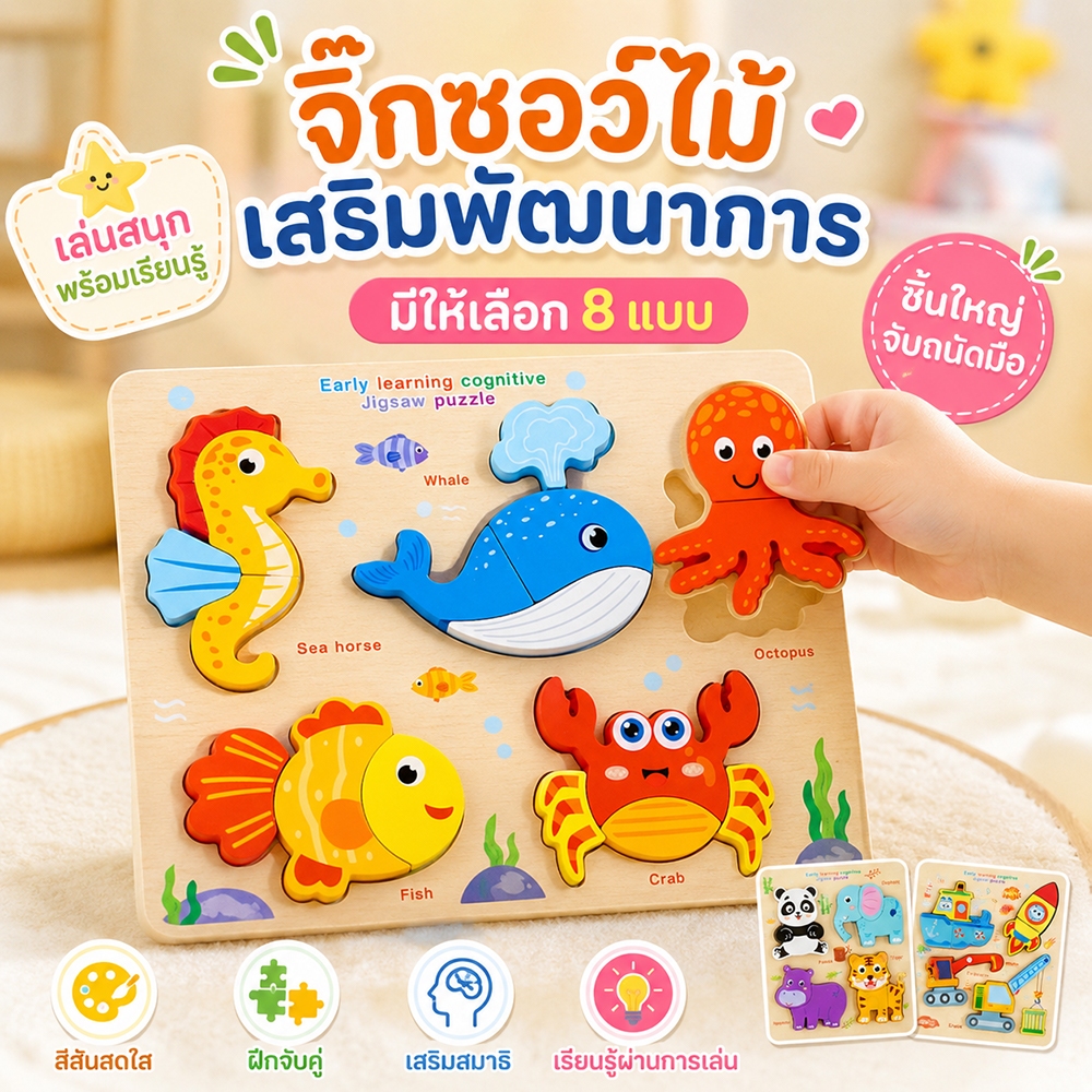 ชุดสติกเกอร์แม่เหล็ก DIY สำหรับเด็ก ของเล่นเสริมจินตนาการ ฝึกทักษะการเรียนรู้ ของเล่นเด็ก 3 ปีขึ้นไป ของขวัญเด็ก