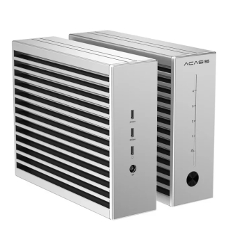 ACASIS TB504 80Gbps Thunderbolt 5 4Bay/10Bay M.2 SSD Enclosure – สูงสุด 6000MB/s ต่อ SSD, รองรับ RAI