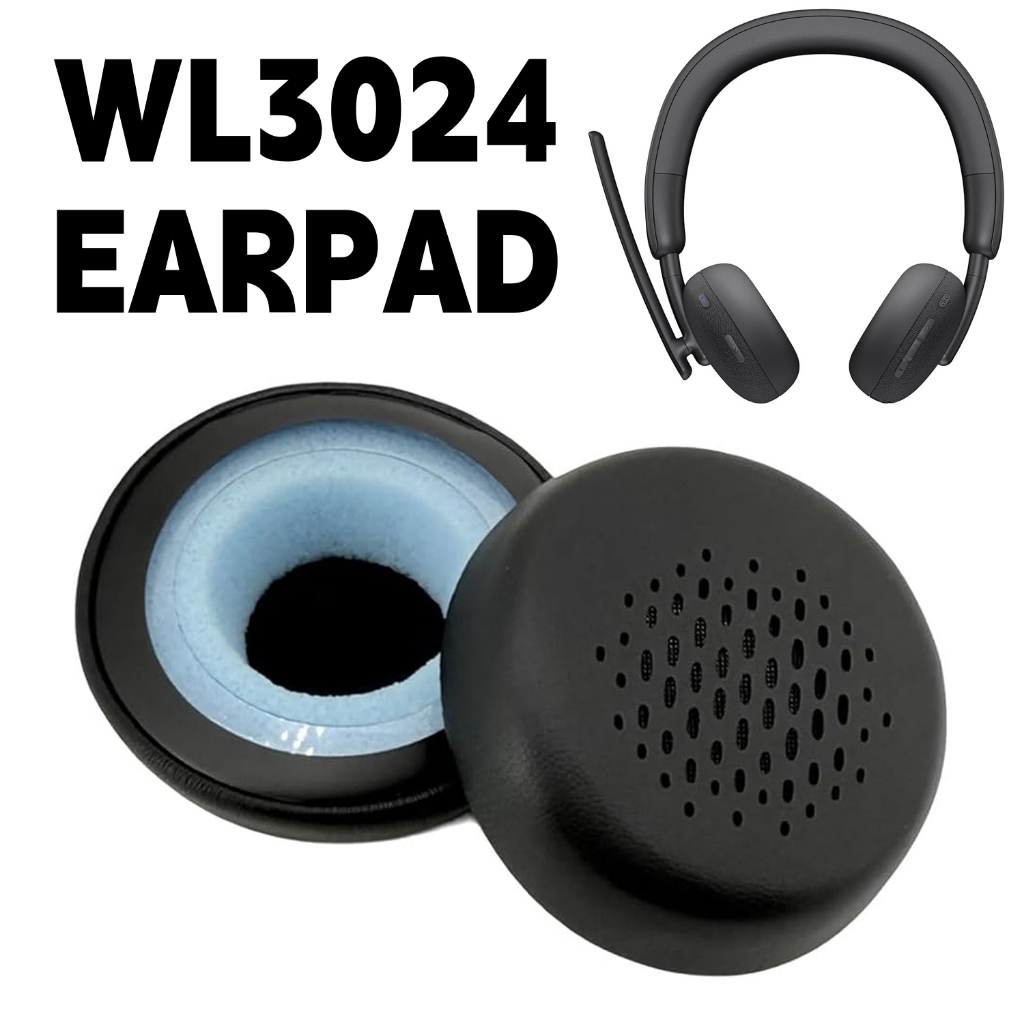 1 คู่ DELL WL3024 WH3024 WL-3024 แผ่นรองหูฟังทดแทนที่รองรับเบาะ Earpad