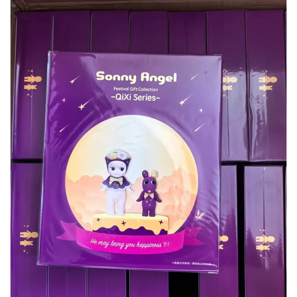 Sonny Angel Angel ทานาบาตะพิเศษกล่องของขวัญจํากัดกล่องลึกลับอินเทรนด์เล่นรูปช่อดอกไม้ robby