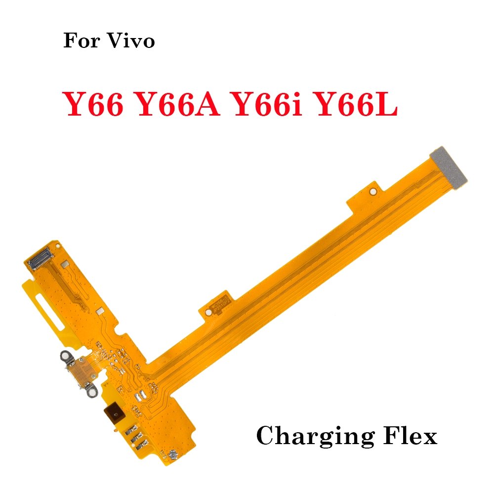 สําหรับ Vivo V5 Lite / Y66 Y66A Y66i Y66L พอร์ตชาร์จ Flex Cable อะไหล่ USB Dock Charger Flex Cable