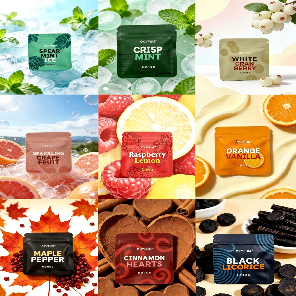OXYFUM Good Habit Preferred 100% แกนน้ํามันหอมระเหยจากพืช Flavour อุปกรณ์สิ่งประดิษฐ์อโรมาเธอราพีเปลี่ยนแท่ง