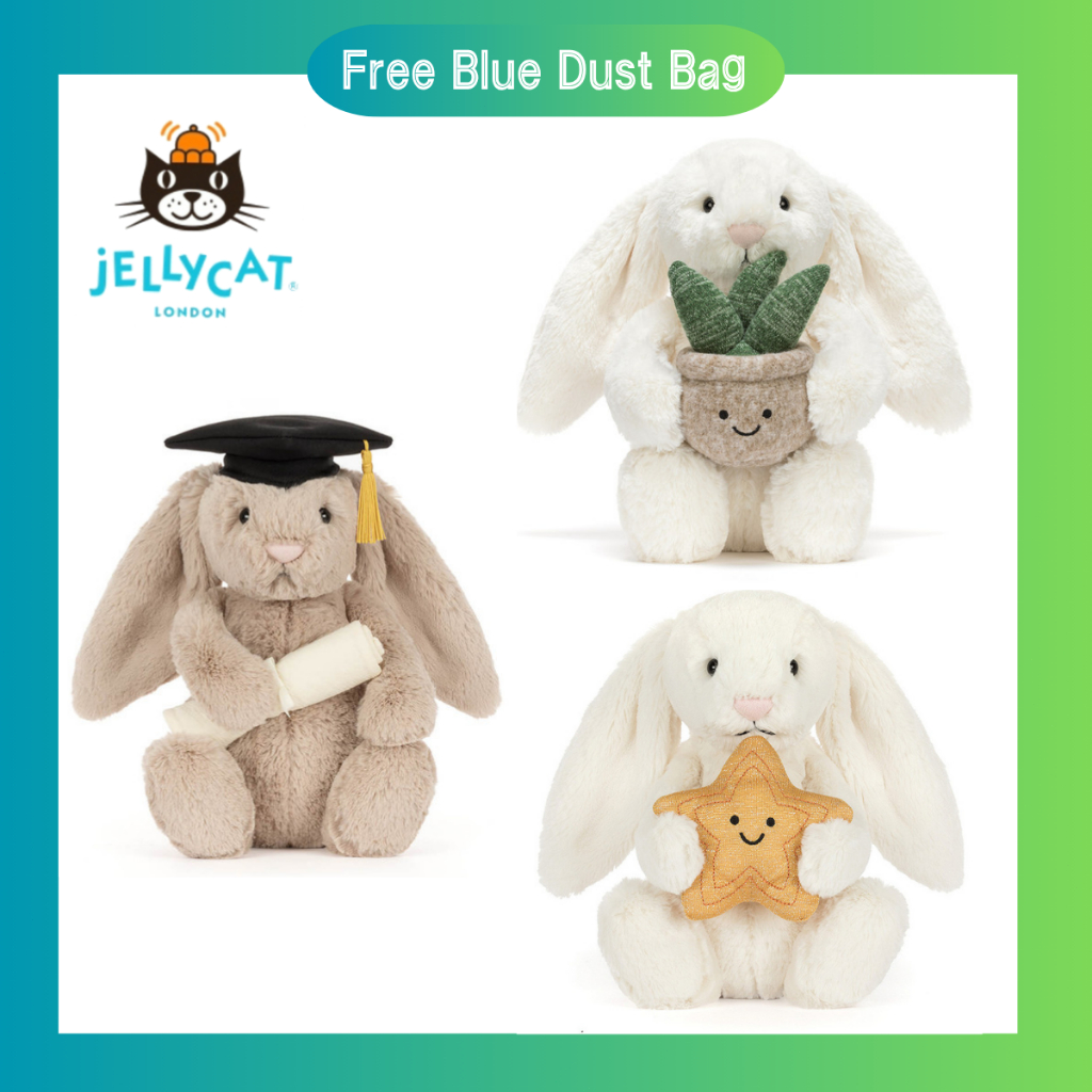 Jellycat ต้นฉบับ Bunny Graduation /31CM