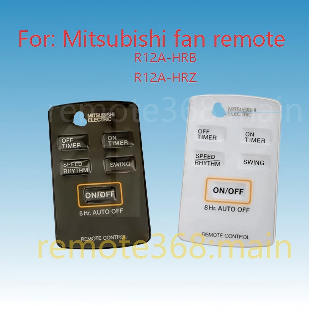 สําหรับพัดลมรีโมท Mitsubishi R12A-HRB/R12A-HRZ สําหรับ R12A และรุ่น 360 องศา