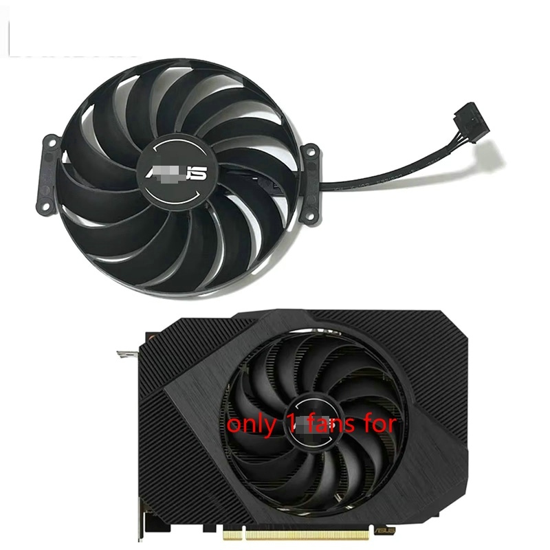 95 มม.6PIN RTX3060 PHOENIX GPU พัดลมระบายความร้อนสําหรับ ASUS Phoenix RTX 3060 RTX 3050 PH-RTX3050-8