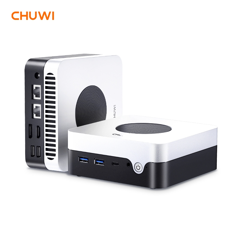2026 CHUWI คอมพิวเตอร์มินิพีซี LarkBox X i3-1220P หน่วยประมวลผล 10 แกน 12 เธรด แรม 8GB SSD 256GB เล่นเกม ทำงาน ต่อจอสามจอ