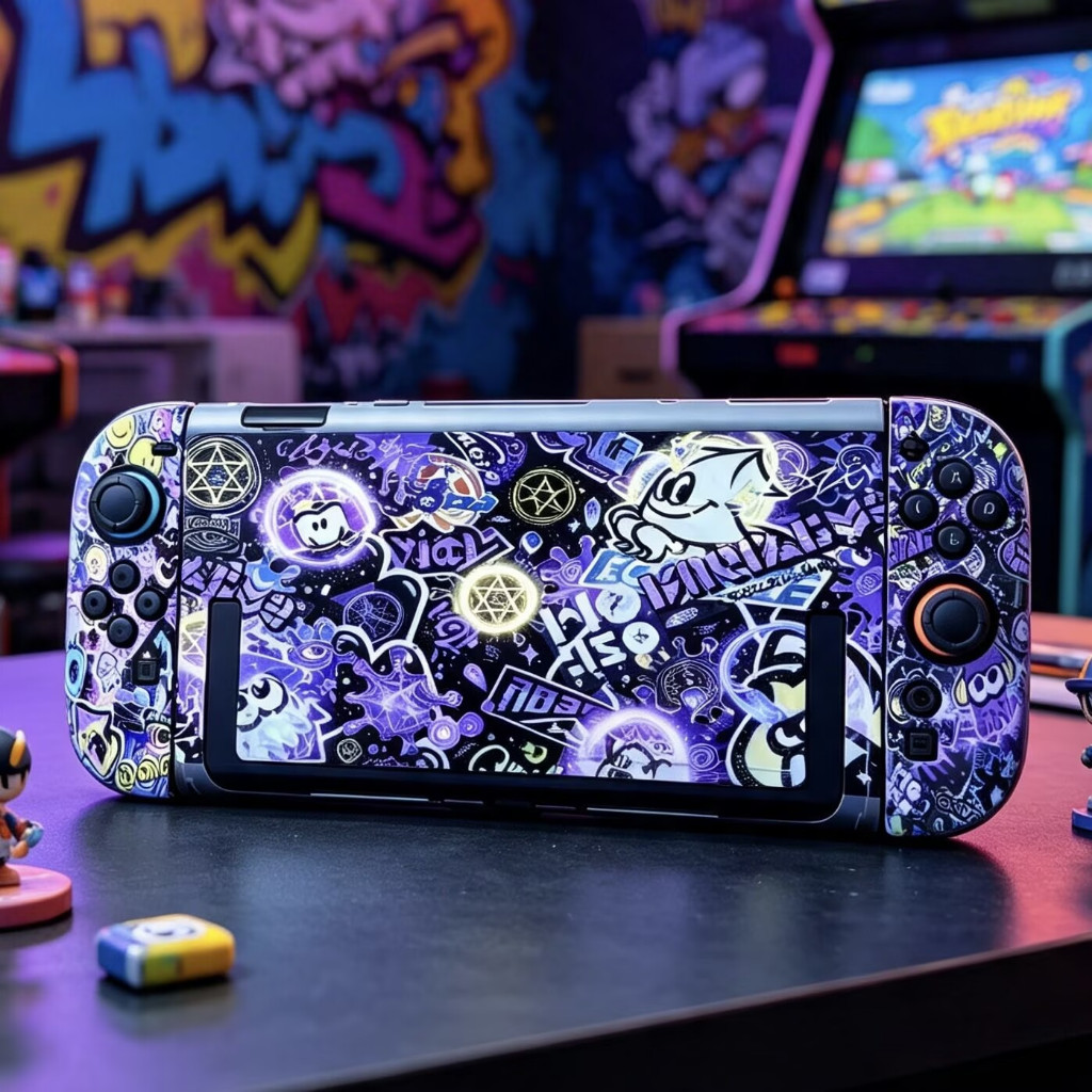 ป้องกัน Hard Case Splatoon สําหรับ Nintendo Switch 2 2025, ฝาครอบป้องกันสําหรับ Nintendo Switch 2, S