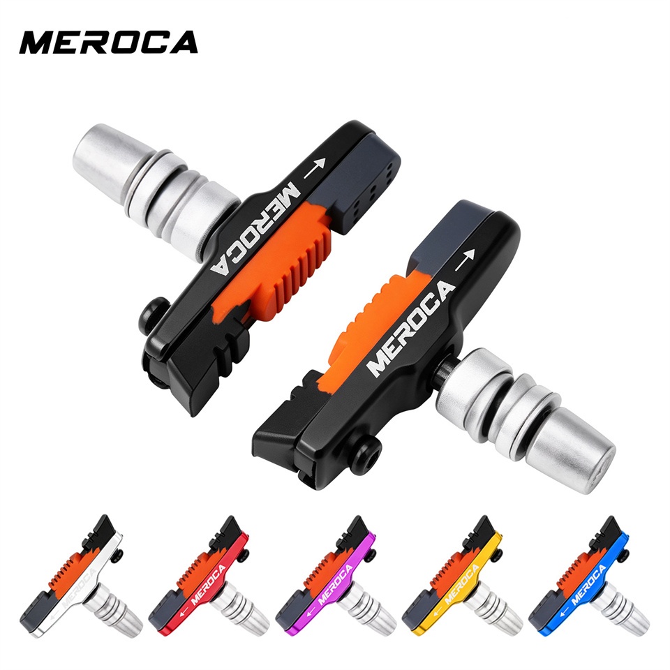 Meroca จักรยาน V-เบรค Pads ใช้งานร่วมกับ Dahon Fnhon 20 นิ้วจักรยานพับ 412 P8 452 จักรยานพับ