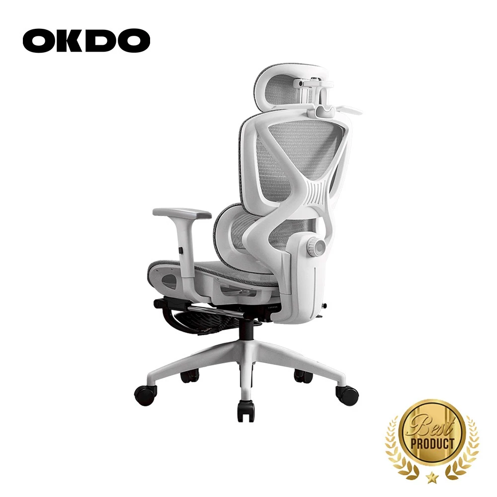 OKDO Balance Ⅱ ปรับเอนได้ 165° เก้าอี้สุขภาพ เก้าอี้เกมมิ่ง นั่งสบาย ตาข่ายระบายอากาศ ตาข่ายไฮเทค Ergonomic chair ปรับความสูงได้ 3 ปี