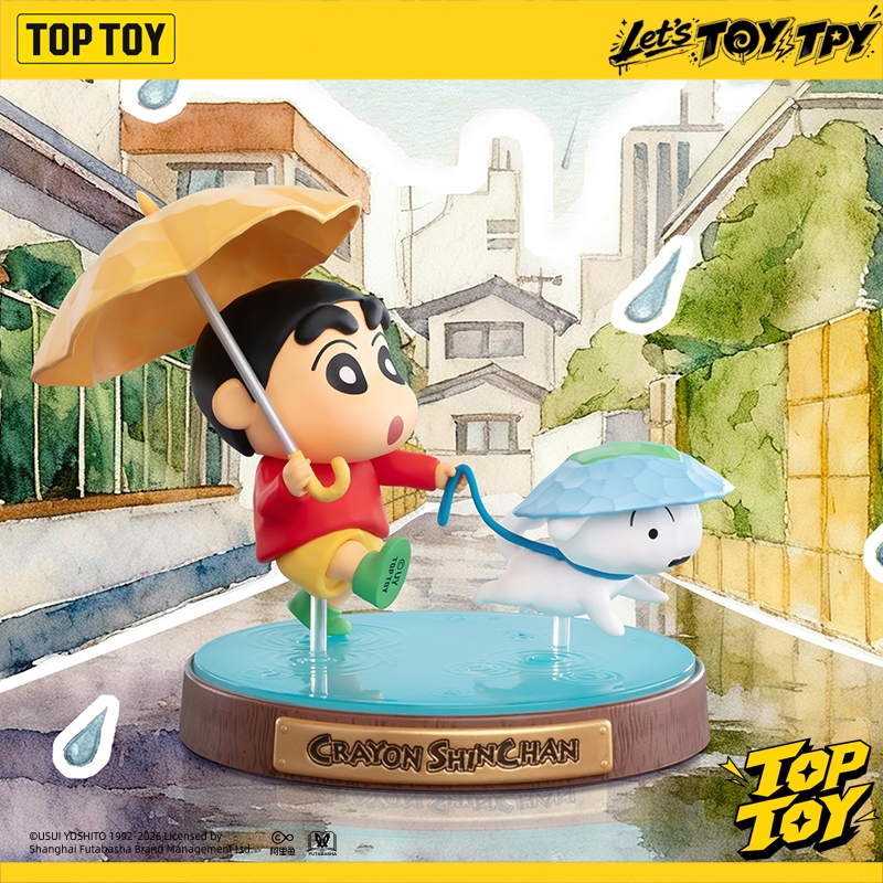 TOPTOY x CRAYON SHINCHAN หน่วยความจํา Echo Series ตัวเลขกล่องตาบอดของเล่นของขวัญวันเกิดเครื่องประดับเดสก์ท็อปสะสมรูป Designer ของเล่น