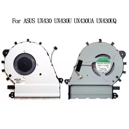 พัดลม Cpu แล็ปท็อปใหม่สําหรับ ASUS UX430 UX430U UX430UA UX430UQ UX430UN U4100 U4100UQ EG50040S1-C960