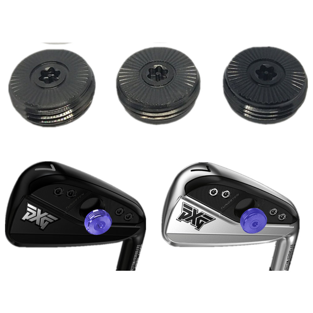1 ชิ้นสีดํากอล์ฟเหล็กกลับน้ําหนัก Fit PXG Gen 4/5/6/7 0311 X 0211 0317, 2.5g-17.5g
