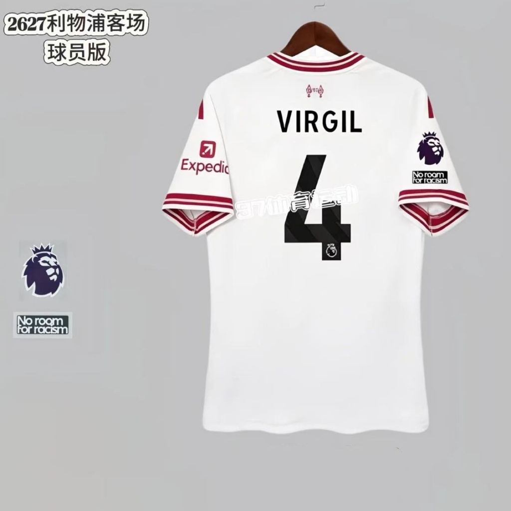 2627 Liverpool Away Jersey เสื้อฟุตบอลคุณภาพสูงที่กําหนดเอง Sarah Van Daike Isak Welz ฤดูกาลเกมใหม่ 