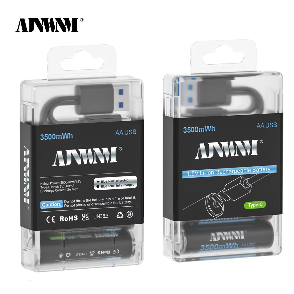รีวิว 1.5V AA แบตเตอรี่ลิเธียมไอออน 3500MWH USB ชาร์จแบตเตอรี่ลิเธียม คะแนน 0.0/5 น่าซื้อไหม?