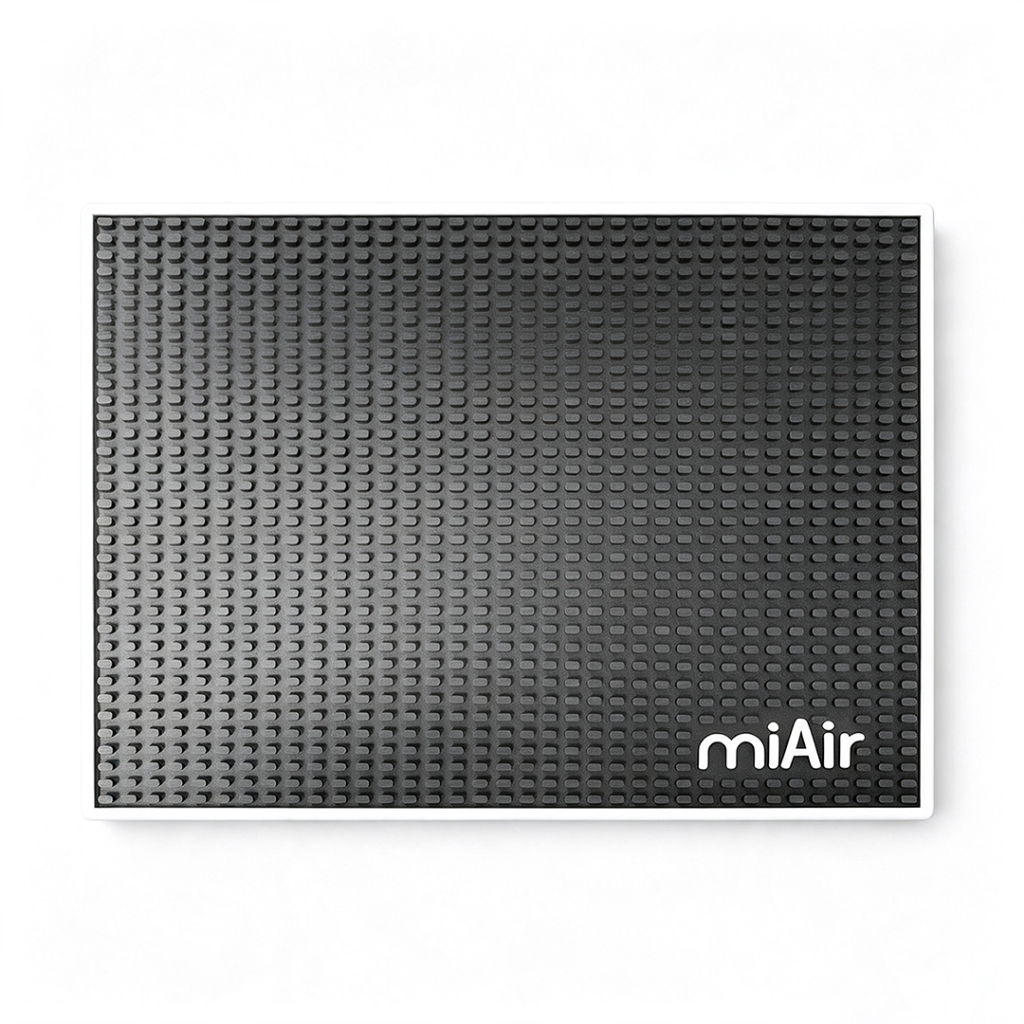 MiAir เสื่อสถานีกาแฟวัสดุ PVC ลื่นและทนความร้อนเคาน์เตอร์เสื่อระบายน้ําเสื่อบาร์