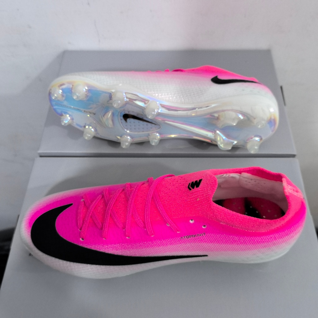 ล่าสุด Release Stud Shoes รองเท้าฟุตบอล Mercurial Vapor 17 Superfly 11 Elite AG Adopting FlyWeave Ultra ont Braided Starter เหมาะสําหรับผู้ชายผู้หญิง และเด็กขนาด:35-45