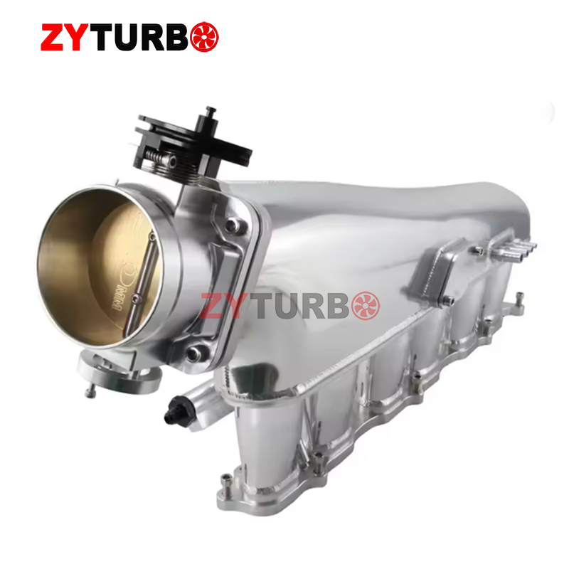 2jz gte Intake Manifold 90 มม.คันเร่ง + การใช้ Rail Kit 3.0L เครื่องยนต์สําหรับ Toyota Supra MK4 2JZ