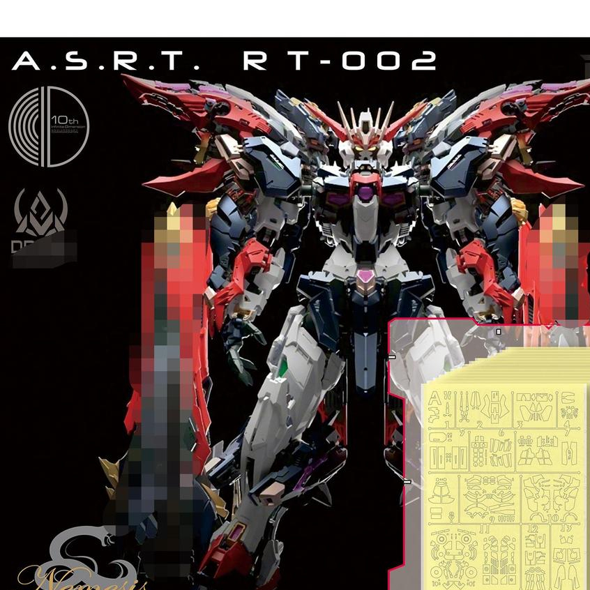 20260808 NEWC Precut Masking Tape PARTS FOR 1/100 Adavanced strategic revenge titan nemesis (ไม่รวมช