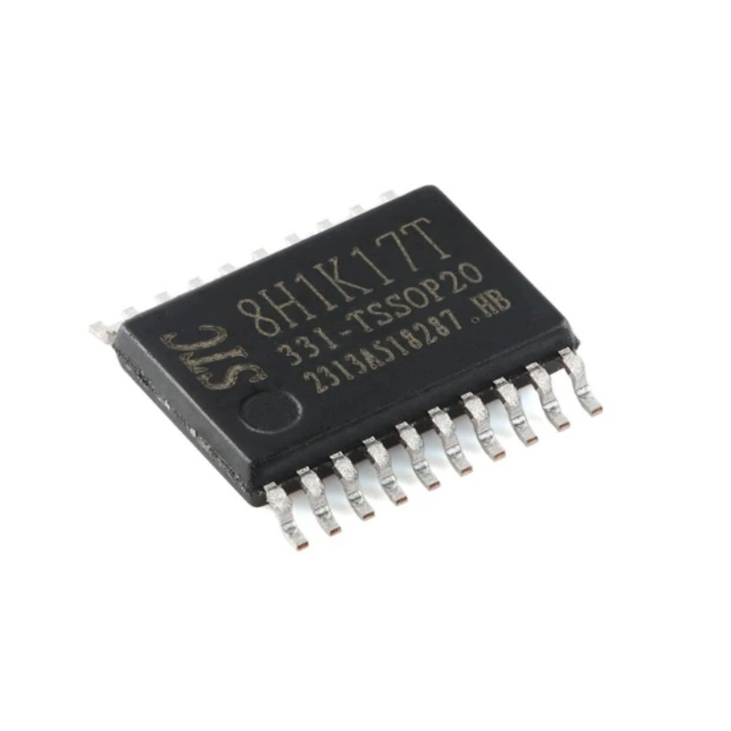 ชิปไมโครโฟน STC8H1K17T-33I-TSSOP20 8051 ชิ้นส่วนแผงวงจร