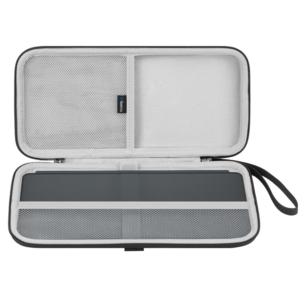กระเป๋าใส่คีย์บอร์ด GEEKRIA เข้ากันได้กับคีย์บอร์ด KEYS-to-GO 2, กระเป๋าเดินทางป้องกันเปลือกแข็ง (สี