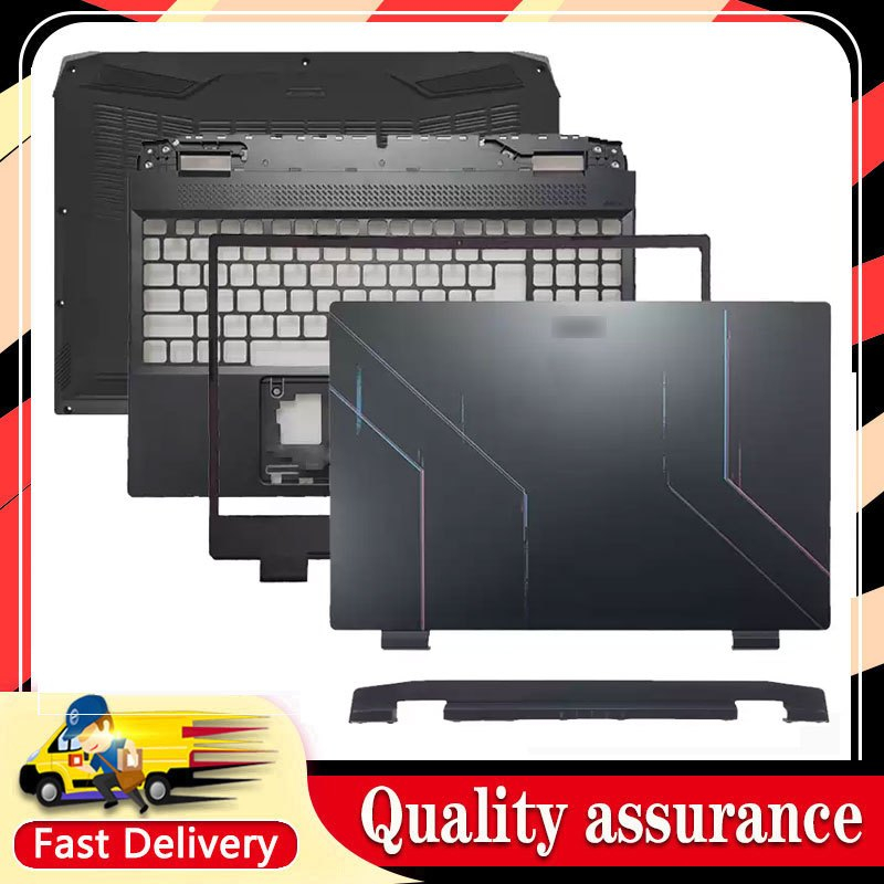 แล็ปท็อปใหม่ปกหลัง LCD/ด้านหน้า/บานพับ/ด้านล่างสําหรับ ACER Nitro5 AN515-46 AN515-58 N22C1