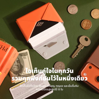 MOFT Trackable Field Wallet & Stand กระเป๋าใส่บัตรพร้อมขาตั้งแม่เหล็กสำหรับ iPhone 17/16/15/14/13/12 Series