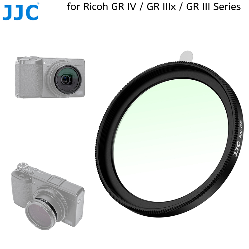 JJC UV Filter, L39 เคลือบเลนส์ Protector สําหรับ Ricoh GR IV GRIV GR4 HDF Monochrome GR IIIx GRIIIx 