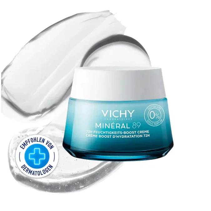 สําหรับ vichy mineral 89 72h ครีมบํารุงผิวหน้าเพิ่มความชุ่มชื้น