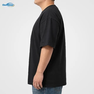 【ส่งไว จากไทย】 เสื้อยืดผู้ชายไซส์ใหญ่ 4XL-8XL ผ้าไหมนม นุ่มเย็น ระบายอากาศ ทรงหลวม ใส่สบาย