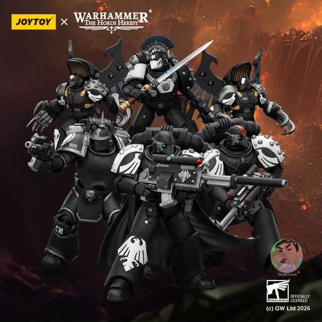 JOYTOY Warhammer The Horus Heresy 1:18 Raven Guard Legion Action Figure