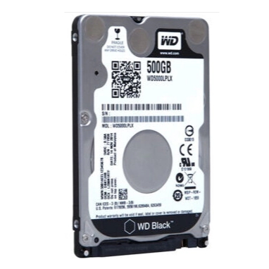 WD Black WD5000LPLX 500G 2.5 "SSD 7200 RPM SATA 6 Gb/s ฮาร์ดไดรฟ์แล็ปท็อป 32MB