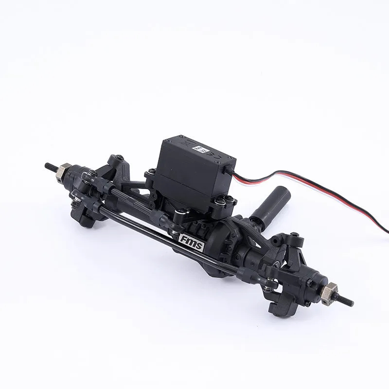 ชุดเพลาหน้า Fms สําหรับ FCX10 TOYOTA LC80, FCX10 Discovery/Range Rover/Defender 110, RC อุปกรณ์เสริม