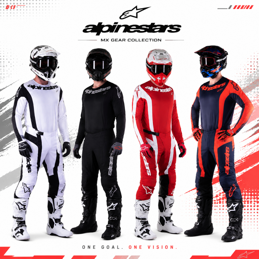 Alpinestars Motocross Gear Set MX Jersey Pants Dirt Bike Enduro Off Road Racing Suit S-XXL