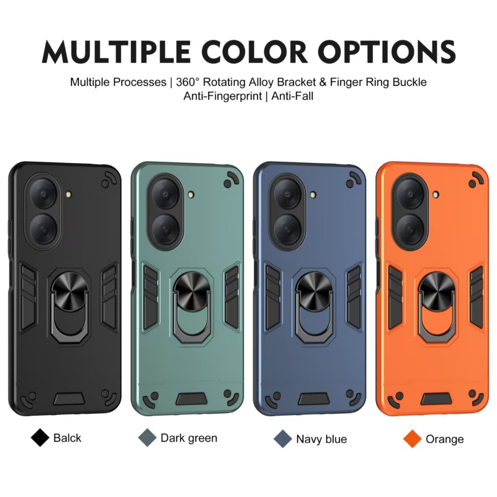 สําหรับ RedMi A7 K90 Pro Max A7 Pro K90 เคสโทรศัพท์ 360 นักรบขาตั้งหมุนได้ Anti Drop และ Anti Shock 