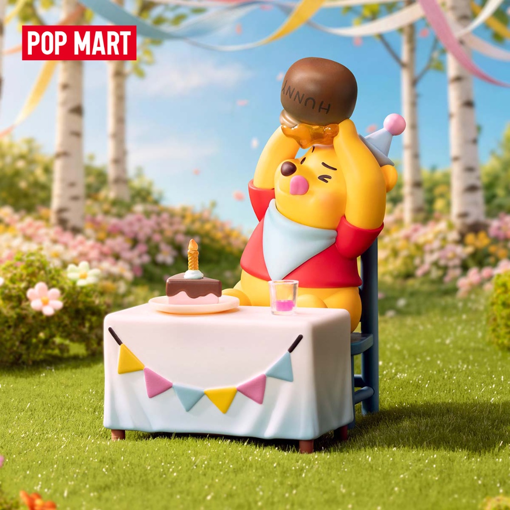 POP MART Disney Winnie the Pooh Let's Party! Series Figures