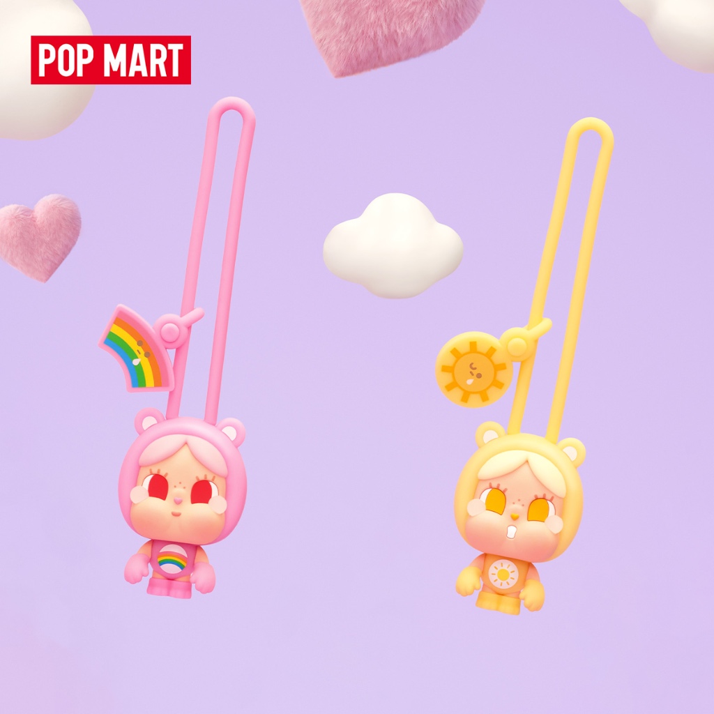 POP MART CRYBABY × Care Bears Series-Mini Light Blind Box（whole set）